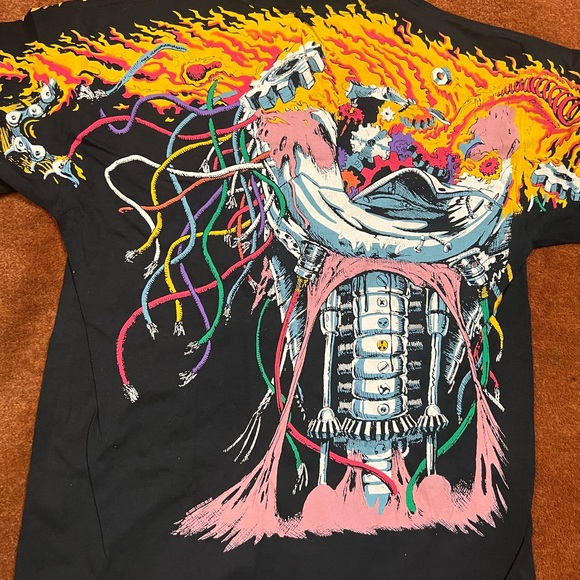 Liquid Blue Dark Fantasy Logan Overload Wolverine T Shirt - Picture 5 of 5